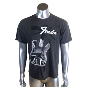 Mens Large Fender Guitar Crew Neck T Shirt Grey
22”x27”